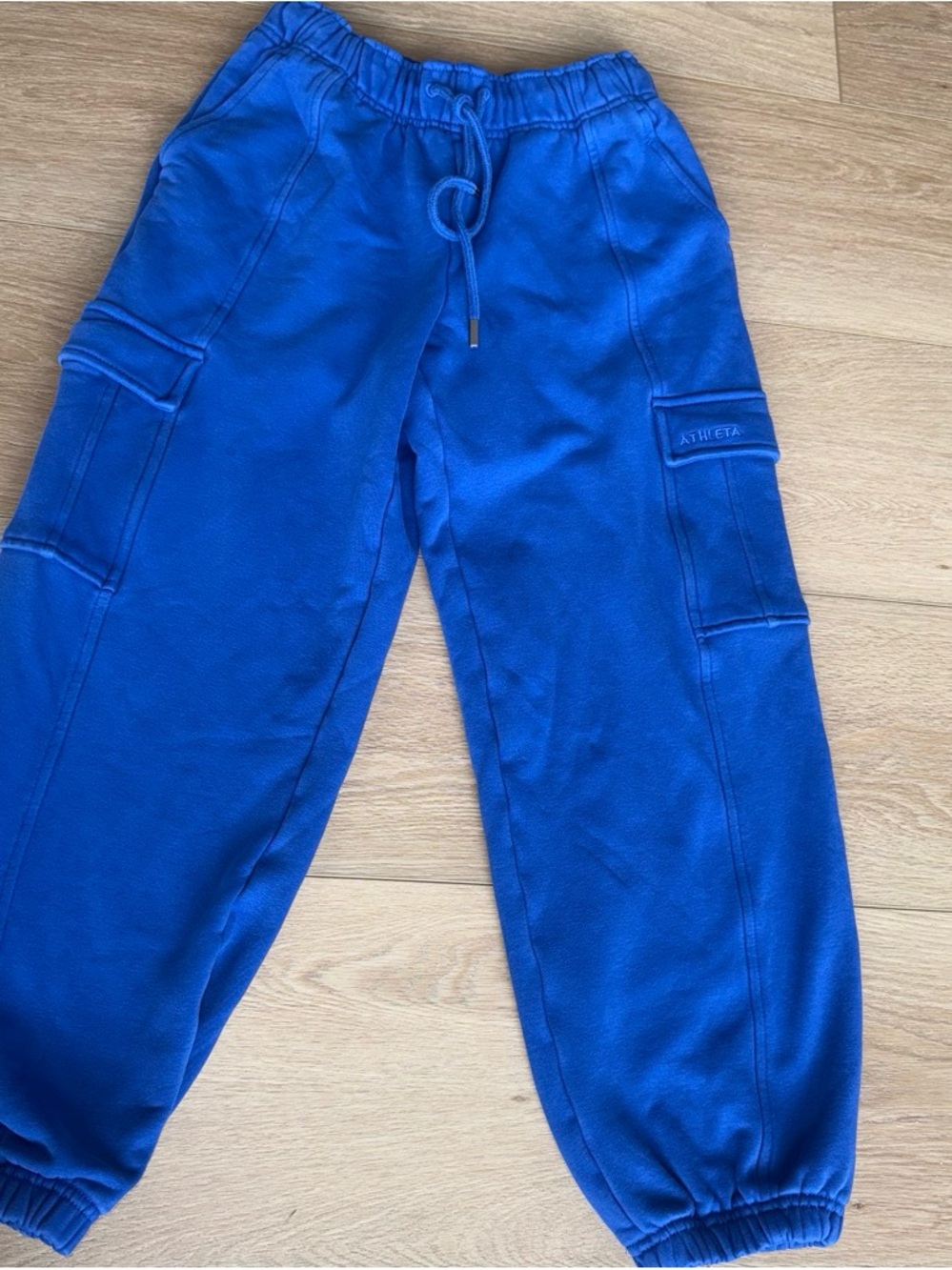 Athleta Royal Blue Kids Cargo Sweatpants